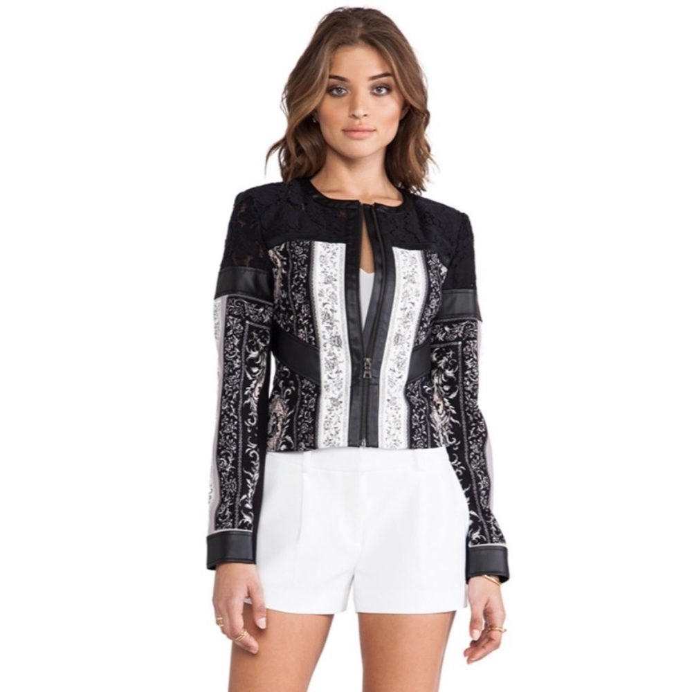Bcbgmaxaxria - Tarik Moto Jacket - S - EUC